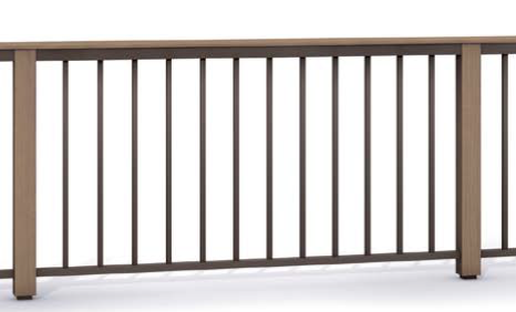 K-PWT型_人工木縦格子仕様イメージ画像