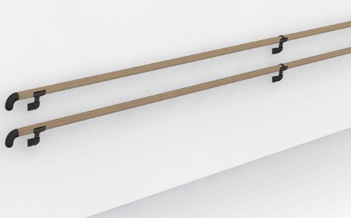 スマートウェイ_W型_壁付け2段イメージ画像