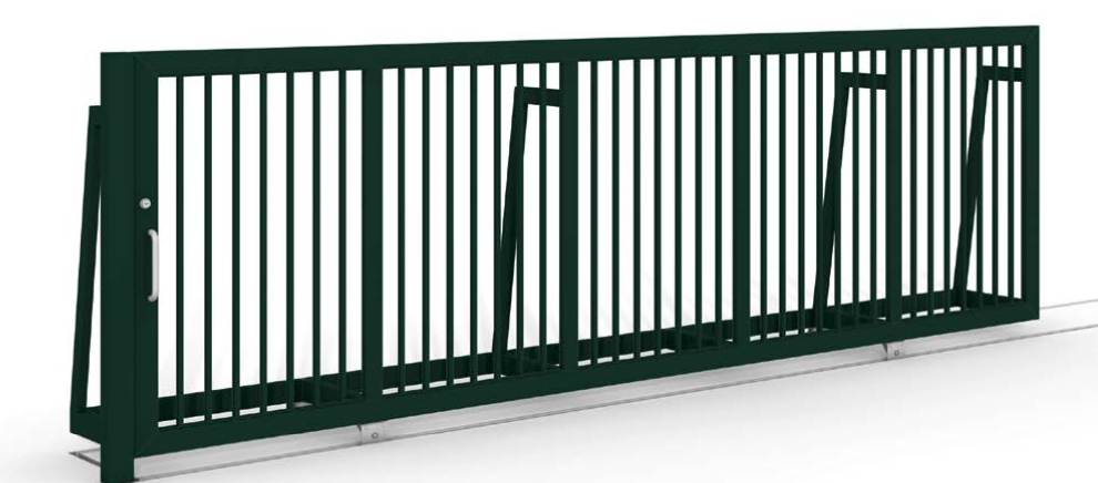 スマートゲート_F型_片開き・両開きイメージ画像