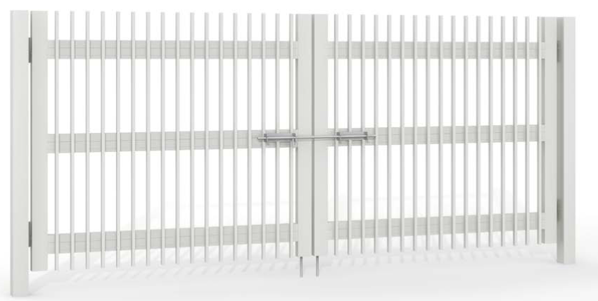 大型門扉_A2型_両開きイメージ画像